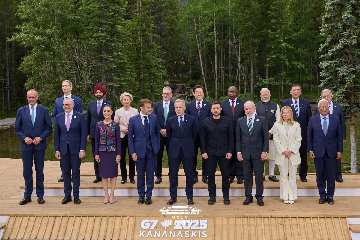 G7 정상회의, 민주주의의 힘으로 국제무대에 당당히 복귀했습니다